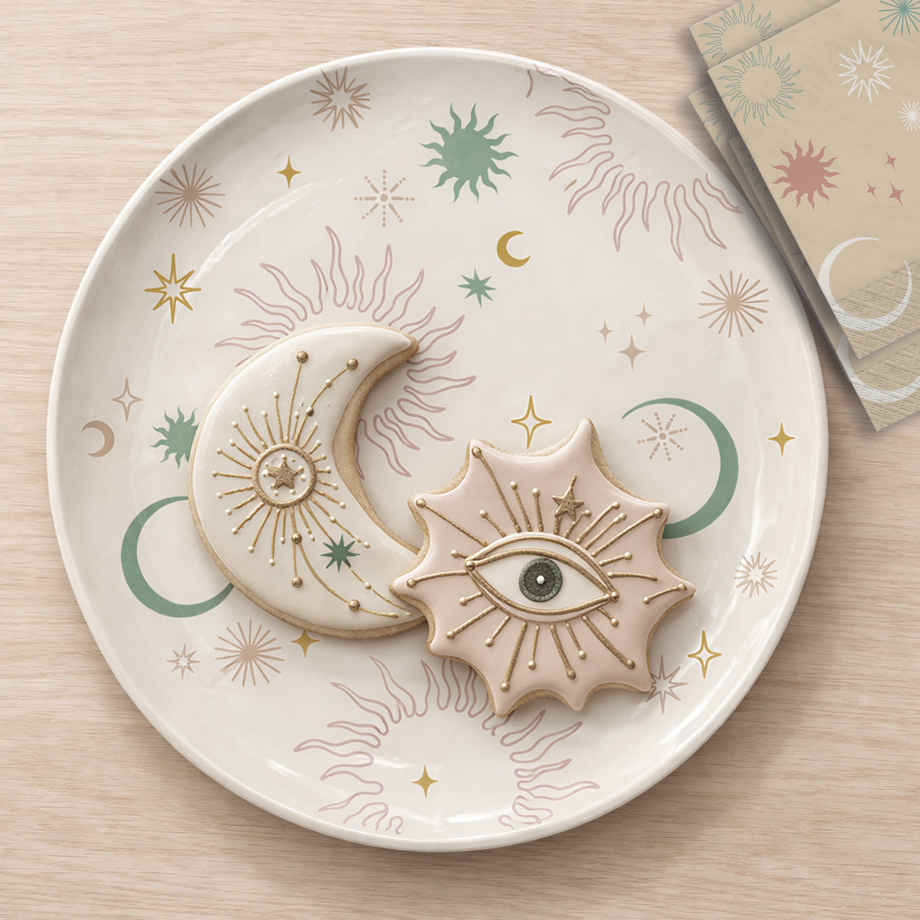 Mystical Astrology Birthday Platter