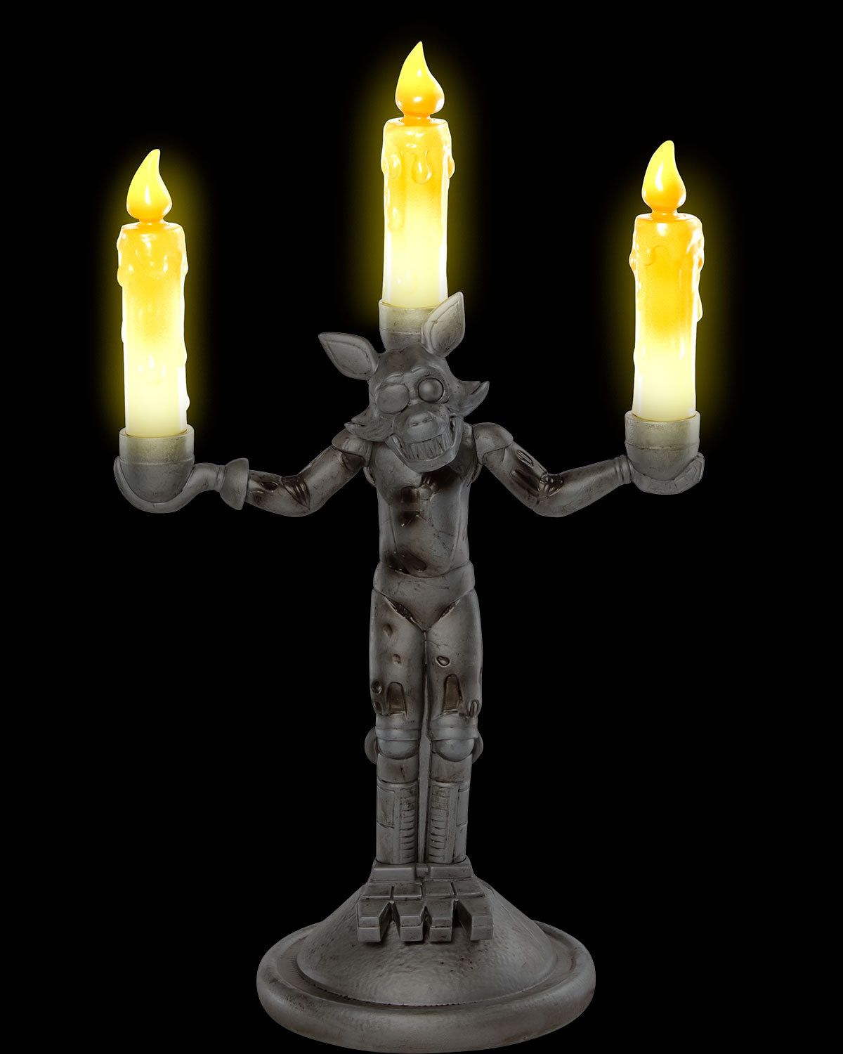 12-inch Five Nights At Freddy's Foxy Light Up Candelabra Decoration