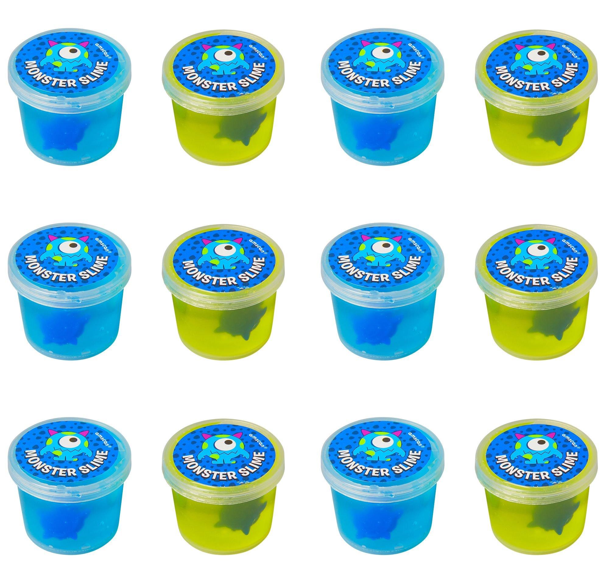 Monster Putty Party Favors for Kids with Toy Surprise, 12ct