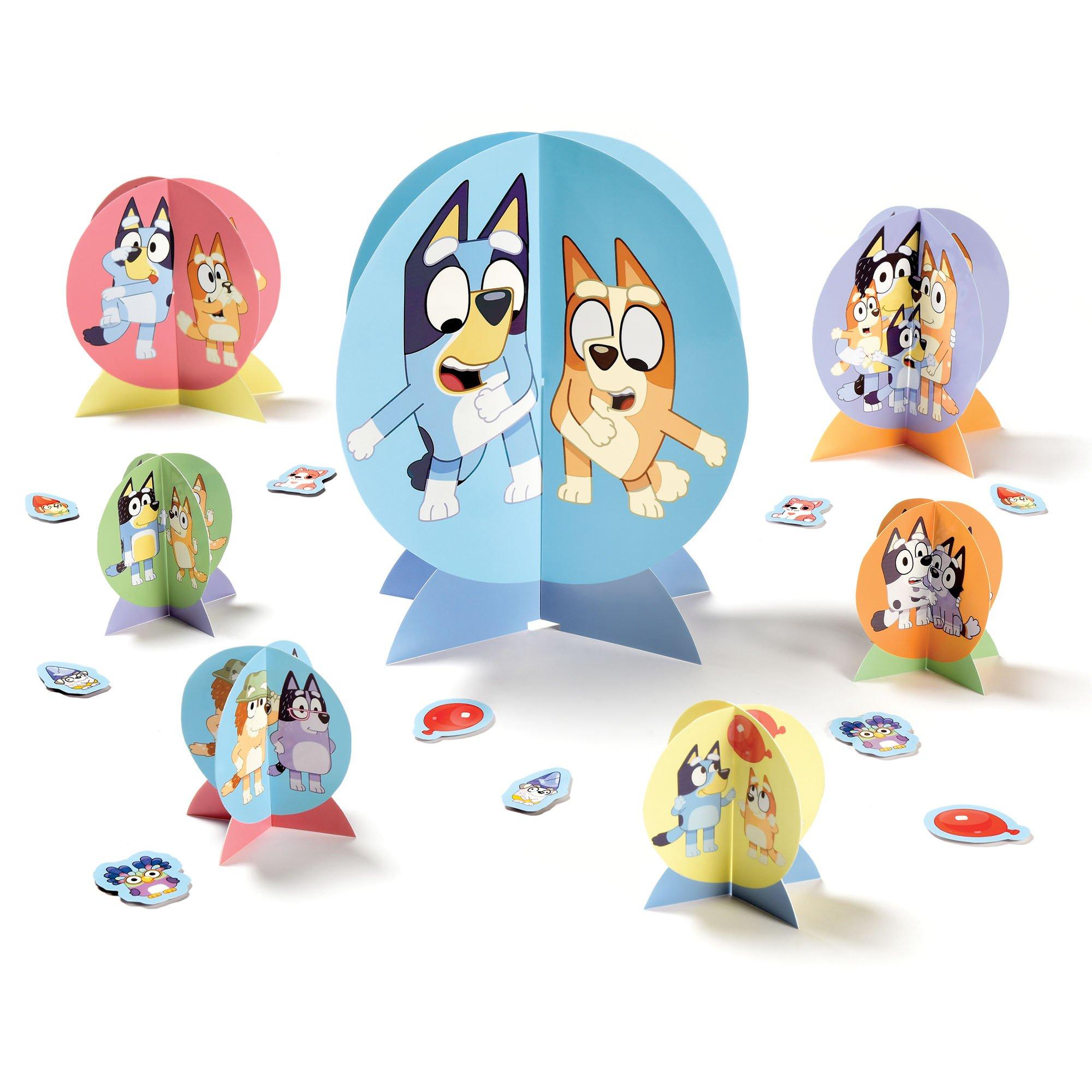 Bluey Cardstock Table Decorating Kit, 27pc