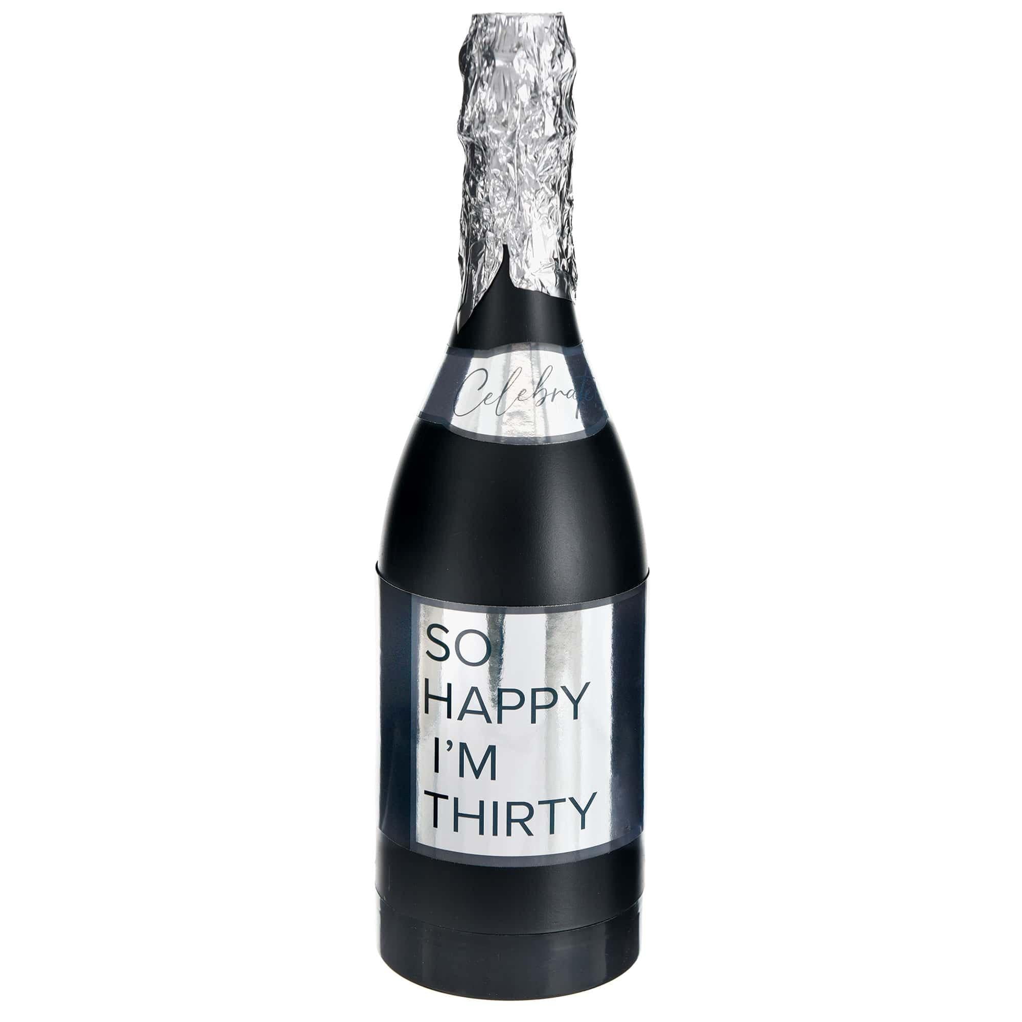 Thirty! Champagne Confetti Popper