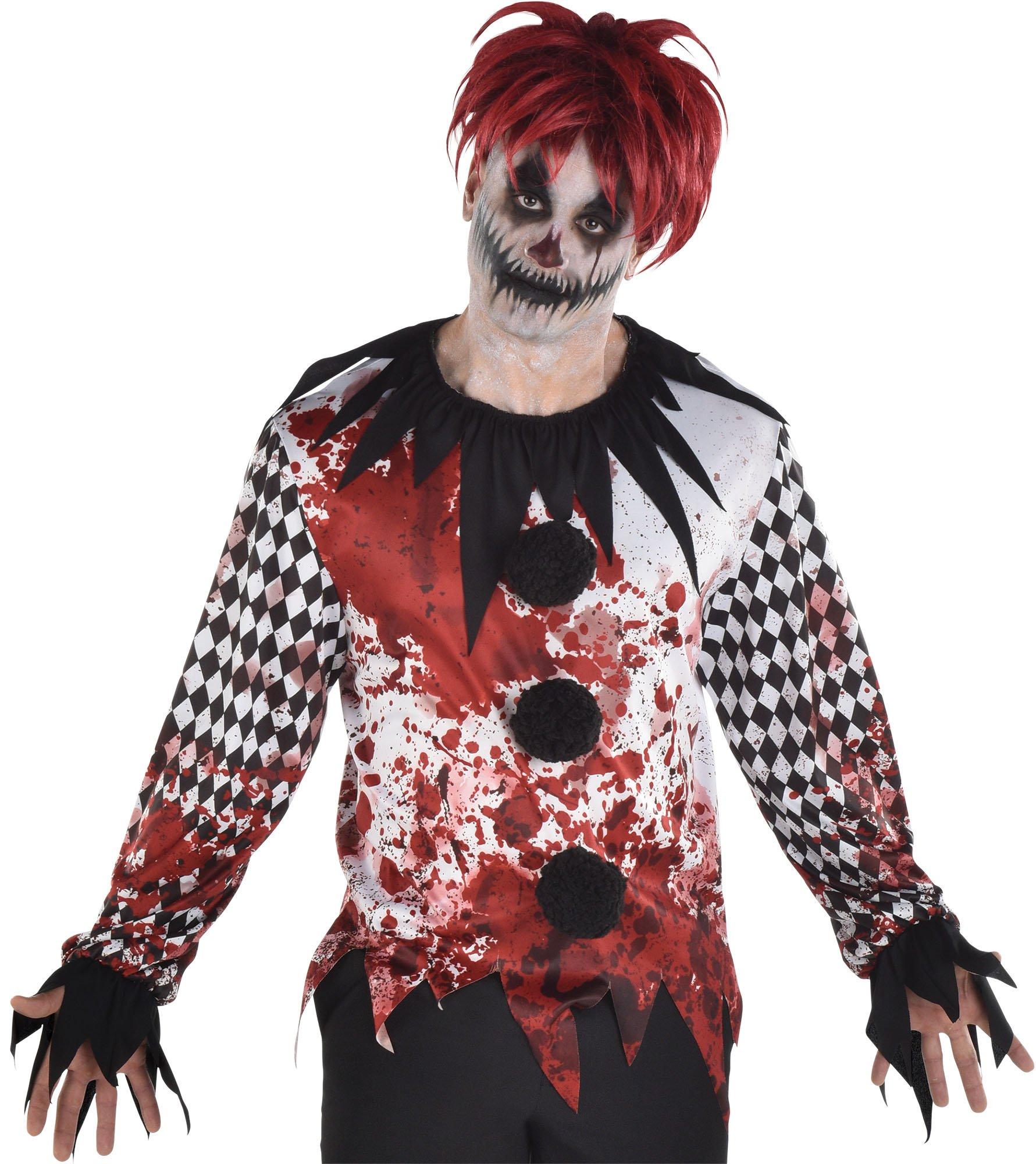 Adult Bloody Killer Clown Shirt - Twisted Circus